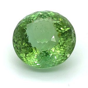 GIA Certified Yellow Green Tourmaline 43.18ct